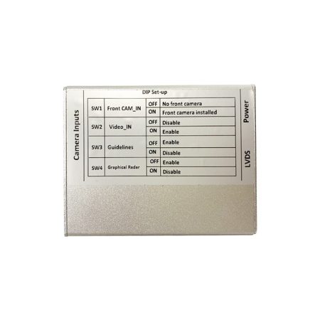 Módulo de interfaz de cámara para AUDI A4, A5 y Q5 con sistema Concert 3 o Shymphony 3 con pantalla color de 6,5″ (2008, 2016)